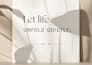 design an aesthetic quote poster